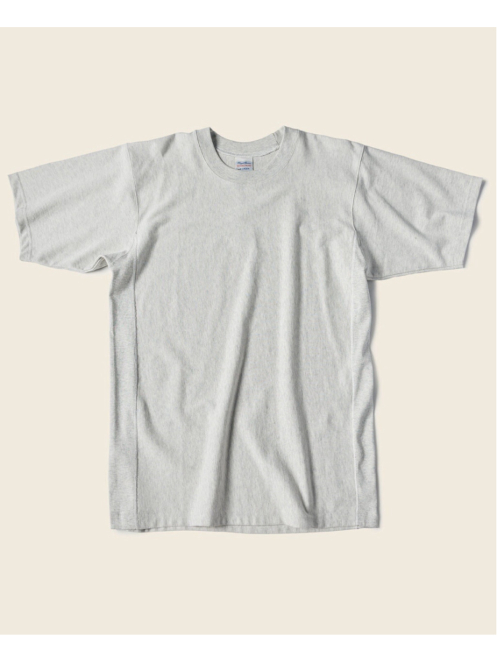 BRONSON Size L 10.6 oz Reverse Weave 100% Cotton T-Shirt Gray 🇺🇸ship S - Picture 9 of 9